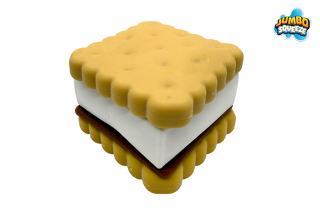 Jumbo squeeze sandwich cookie anti-stress 10cm