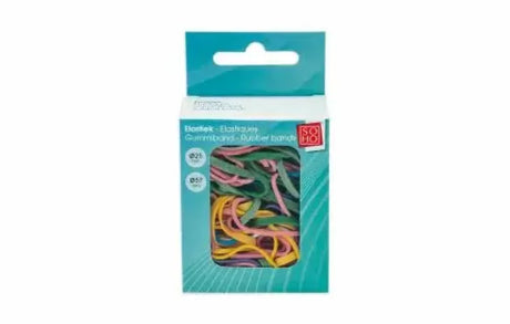 Soho elastiekjes ø 25mm + 57mm gekleurd