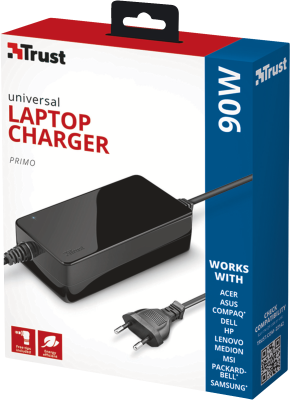 Caricabatterie per laptop Trust Primo da 90 W