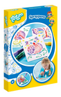 Penne spray Totum Set artigianale di 5 penne a soffietto incl. modelli di unicorni e animali - giocattoli creativi a partire da 4 anni - consiglio regalo per disegnare e dipingere