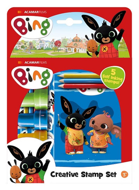 Set di timbri Bing. 3+. 23x26x2 cm