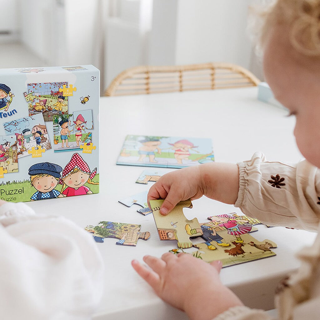 Bambolino fien and teun puzzle 4in1 4-16 pezzi
