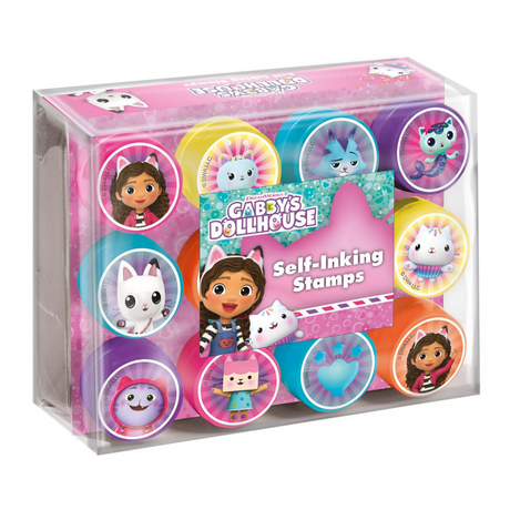 Set di timbri per la casa delle bambole Totum Gabby, 10 pezzi.