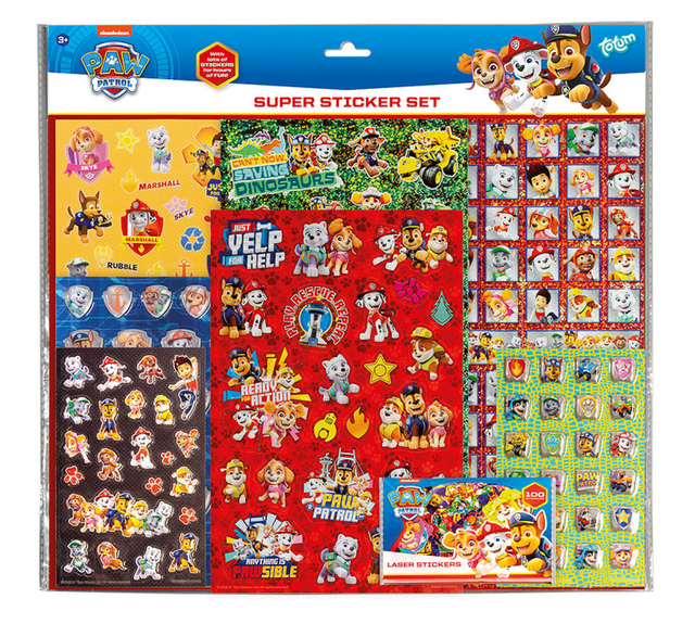 Set di super adesivi Totum - Paw Patrol