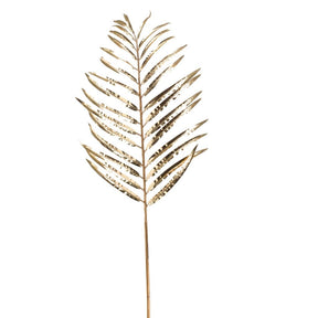 Fiore artificiale base foglia di palma oro 85 cm
