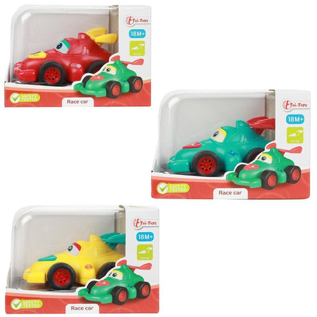 Toi-toys toi giocattoli stelline auto da corsa cartone animato con attrito