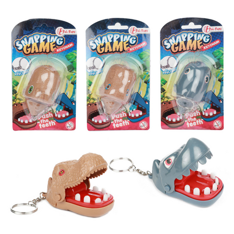 Toi-toys gioco portachiavi che morde l'animale