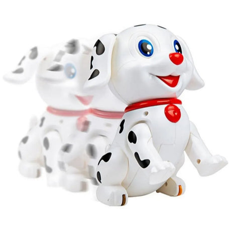 Altre marche cane cammina e abbaia + luce e suono