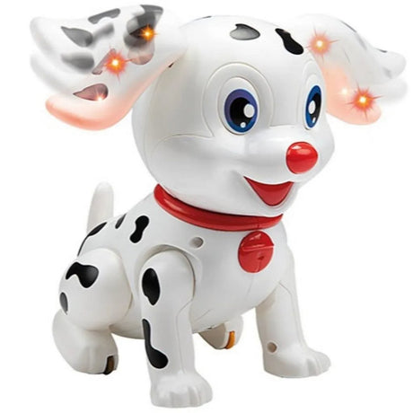 Altre marche cane cammina e abbaia + luce e suono
