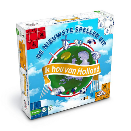 Giochi di identità Adoro il gioco da tavolo Holland - gioco di società - vivi subito lo show televisivo a casa