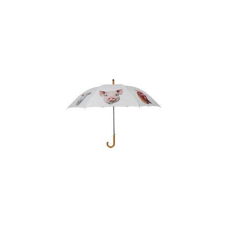 Ombrello Esschert design acquerello animali della fattoria dia.119,5x96cm
