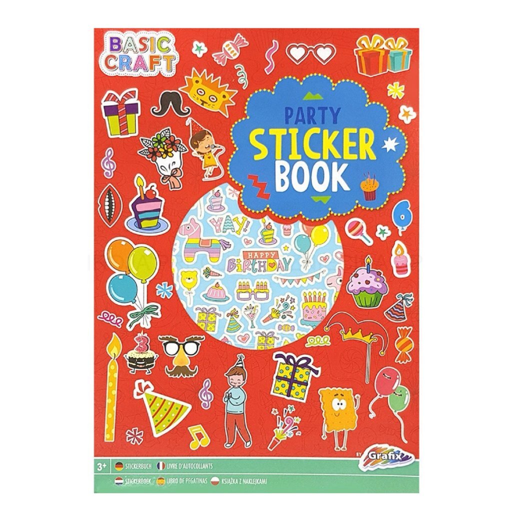 Libro di adesivi Grafix A4
