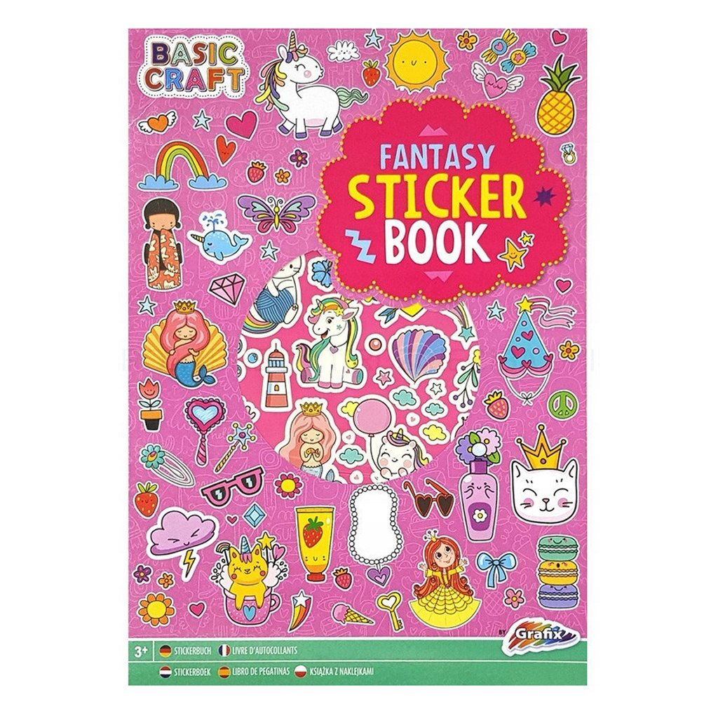 Libro di adesivi Grafix A4