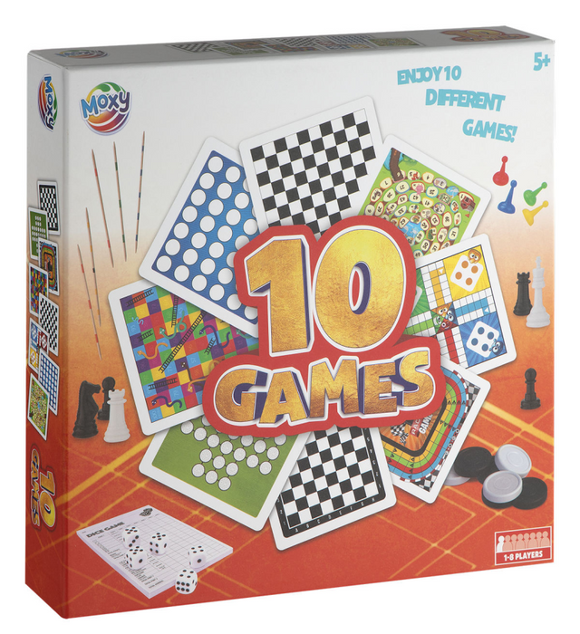 Gruppo di artigianato creativo Classic Board Games Box 10in1