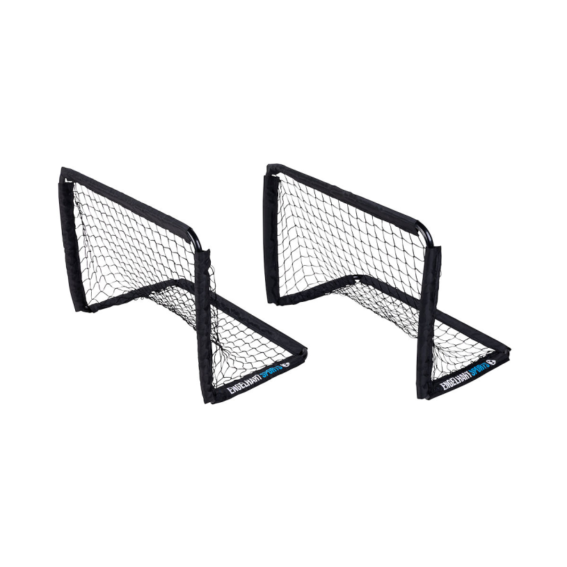Porte da calcio Engelhart nere, 2 pz