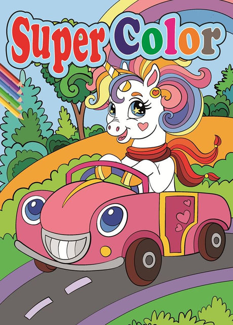 Speciali libri Super libro da colorare Netherlands BV A4, 192 pagine 4 ass (12 pz
