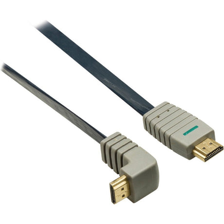 Bandridge BVL1372 cavo piatto HDMI 270 gradi ad alta velocità placcato oro 2 m