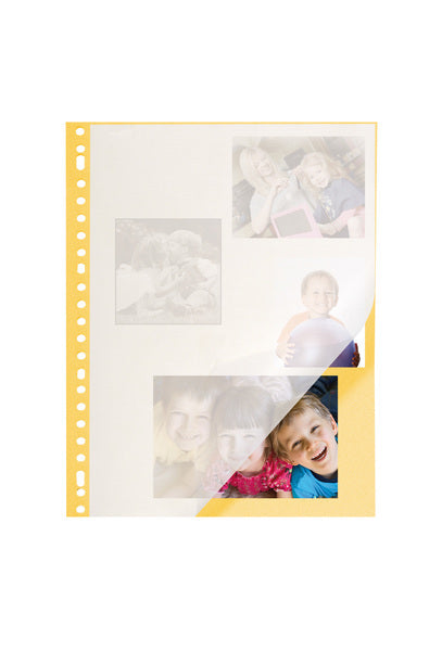Kangaro k-6618 interno fotografico 23 anelli 20 fogli di cartoncino fotografico oro