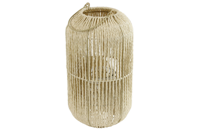 Countryfield windlicht ise l wit 22x23x39cm