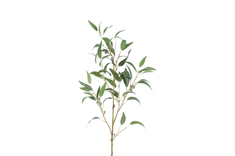 Countryfield kunstbloem eucalyptus l wit 21cm