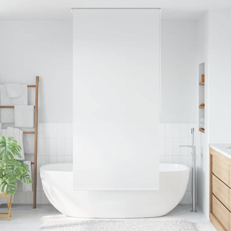 Vidaxl rullo cieco per doccia 80x240 cm bianco