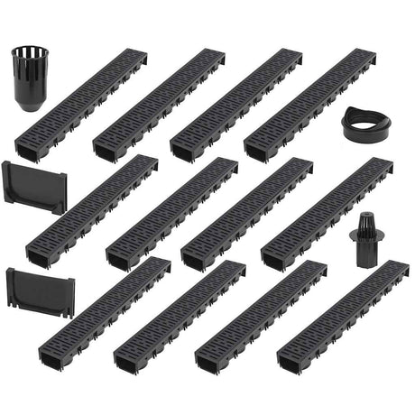 Canali di scarico Vidaxx 12 m plastica 12 pz