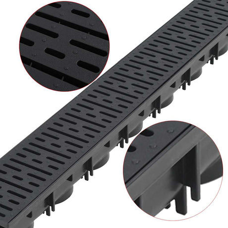 Canali di scarico Vidaxx 12 m plastica 12 pz