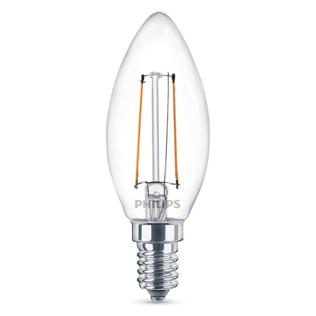 Philips LED Classic 25W (2W) B35 E14 WW CL ND 1BC 4 luci