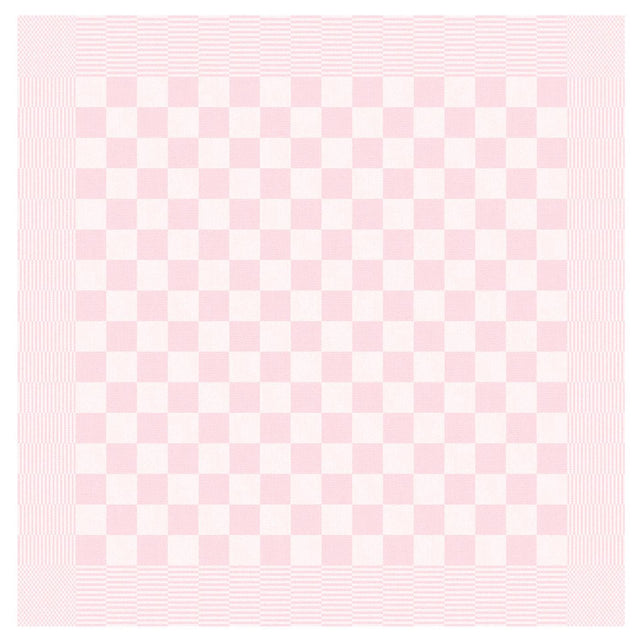 Ddddd - 6x canovacci - barbecue - 65x65 cm - rosa pastello - set da 6 pezzi