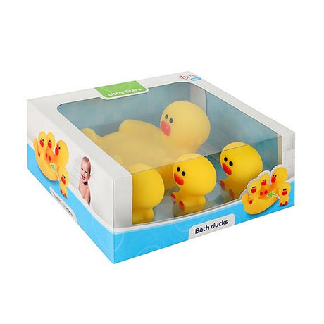 Toi-toys paperella di gomma grande stelline con 3 paperelle di gomma piccole
