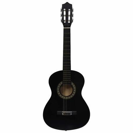 Vidaxl chitarra classica per bambini principianti con borsa 1 2 34 nera