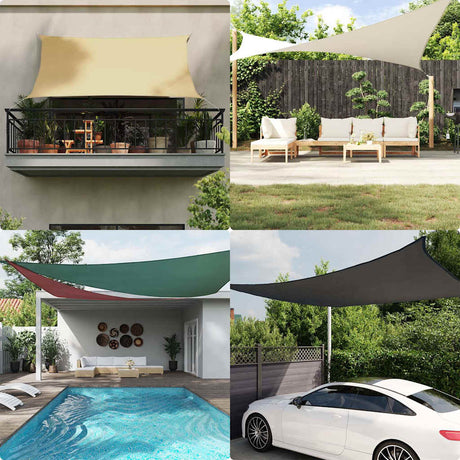Tenda da sole rettangolare Vidaxl 2x5 m in tessuto oxford color terracotta