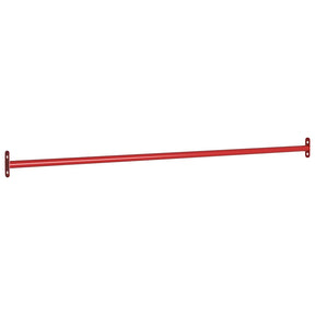 Vidaxl Rekstat 125 cm in acciaio rosso