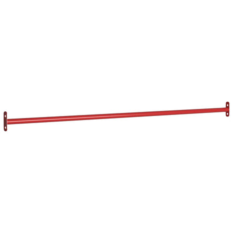 Vidaxl Rekstat 125 cm in acciaio rosso