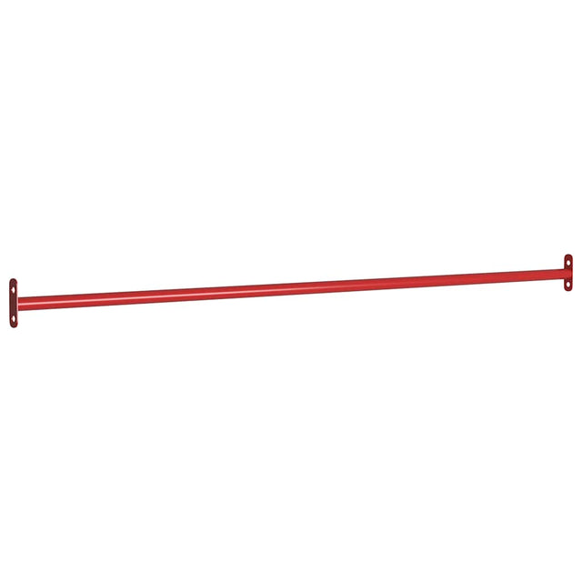 Vidaxl Rekstat 125 cm in acciaio rosso