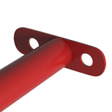 Vidaxl Rekstat 125 cm in acciaio rosso