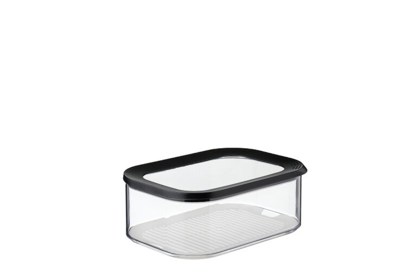 Scatola per formaggi Mepal modula - 2000 ml - scatola per alimenti - nera
