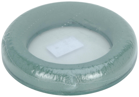 Diametro dell'anello bagnato in schiuma floreale, 25 cm