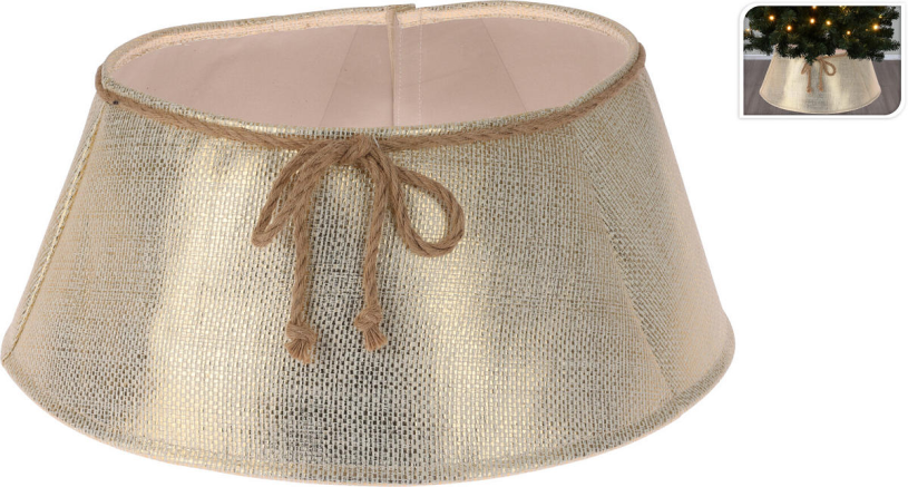 Kerstboom rok 40cmm goud