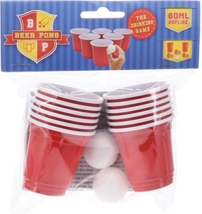 Set da gioco Beer Pong, 14 pezzi.