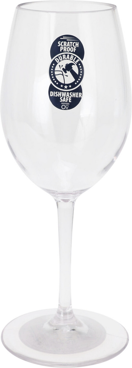 Eccellente casalingo bicchiere da vino in plastica 330ml ø8,2x21cm