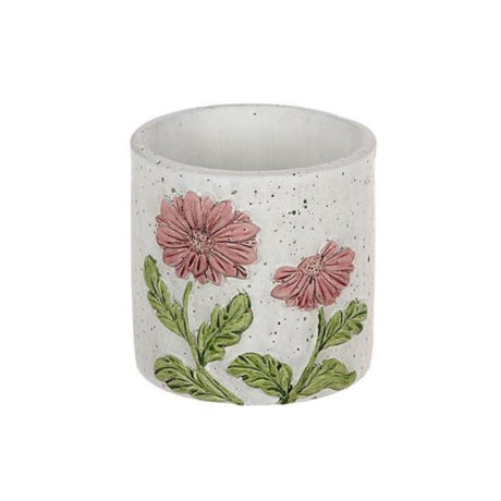 Hbx natural living hbx natrural living vaso da fiori gerbera rosso ø10,5xh10,3cm