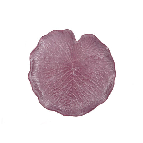 Hbx natural living hbx natrural living plateau forma foglia melam melanzana ø31xh3,5cm
