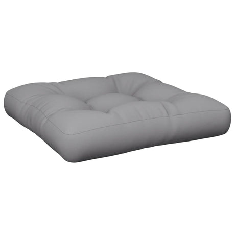 Cuscino per pallet VidaXL in tessuto grigio