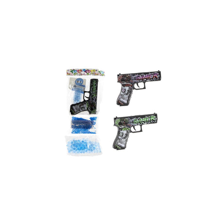 Pistola ad acqua con palla d'acqua 14 cm 2 assortiti