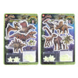 Adesivi luminescenti Dino 26 pezzi, 2 assortiti