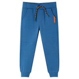 VidaXL Pantaloni della tuta per bambini 140 blu
