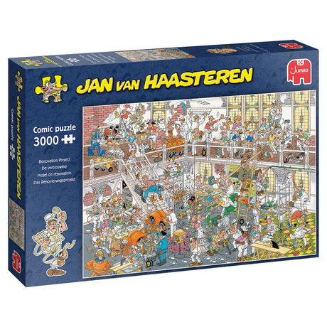 Puzzle Jan van Haasteren - La ristrutturazione, 3000 pezzi.