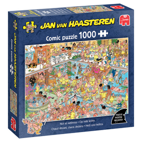 Jan van Haasteren - sui carboni ardenti - puzzle da 1000 pezzi - puzzle