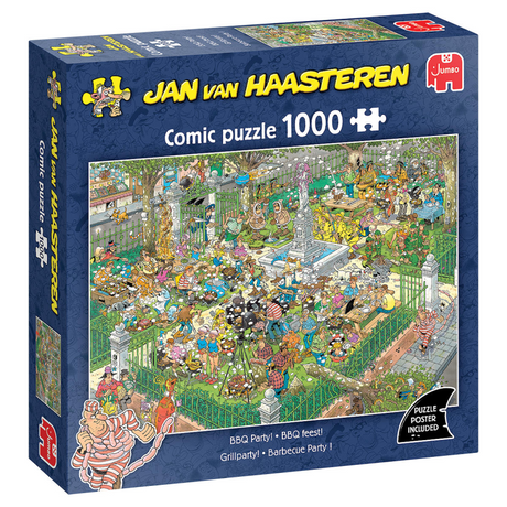 Jan van Haasteren - Festa barbecue! - Puzzle da 1000 pezzi - puzzle